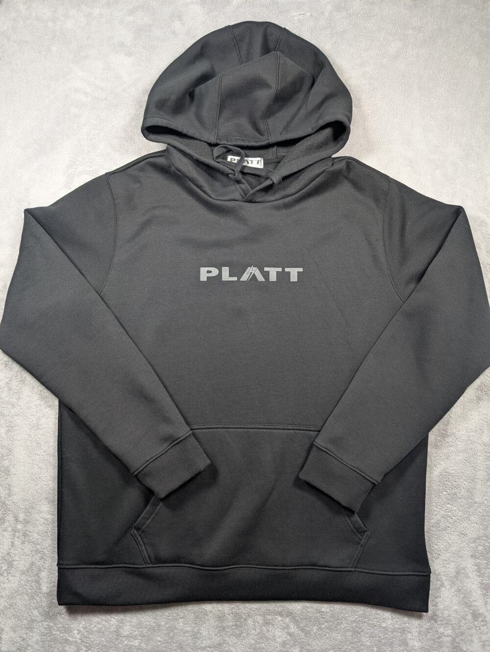 Platt Electric Supply Sweatshirt Hoodie Mens 2XL Black Work Tech Maintenance
